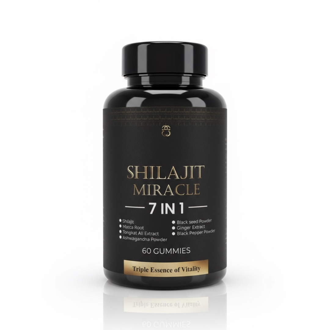 Shilajit Miracle 60 Gummies - 7 in 1